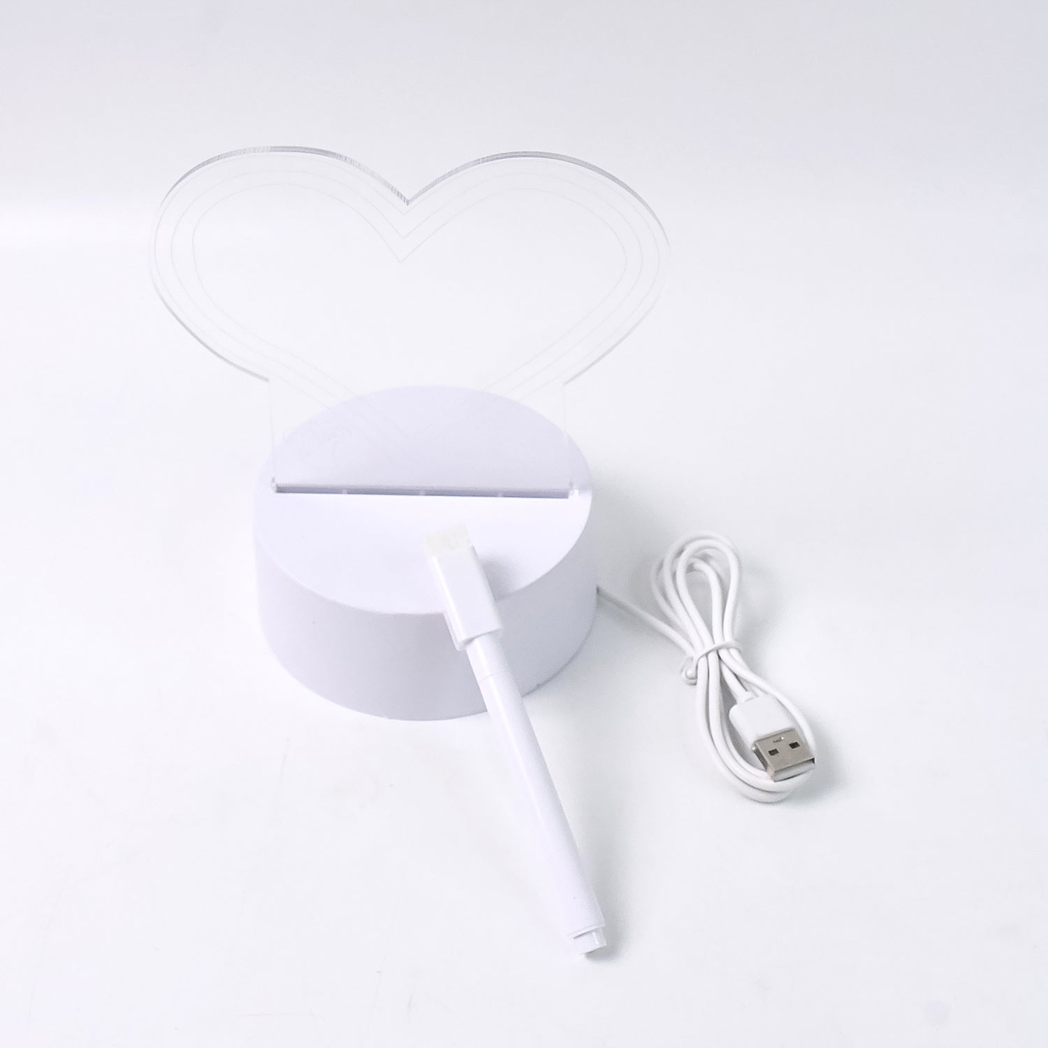 Creative Visualization Lamp 3d Acrylic Decorative Lamp With Pen Creative Visualization Lamp 3d Acrylic Decorative Lamp With Pen